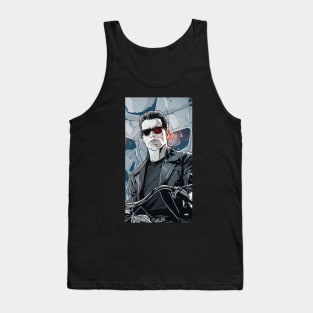 Terminator motorcycle Tank Top